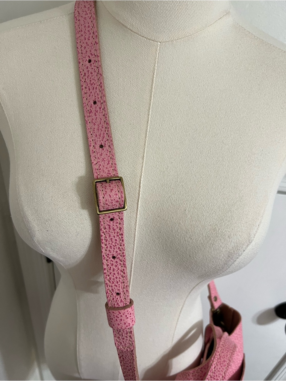 Portland Leather Goods  Mini Tote Bag in Unicorn Flamingo - Picture 12 of 12